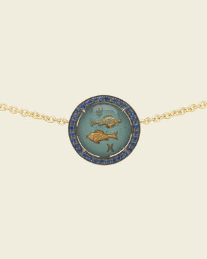 Being Crystal Zodiac Pisces Necklace