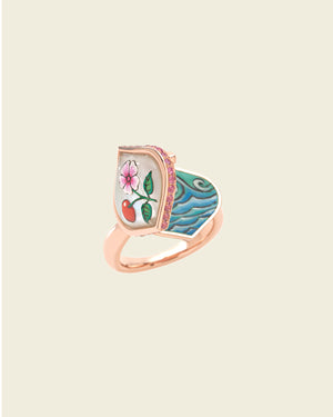 Cherry Flower Ring