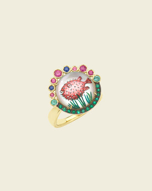 Puffer Fish Ring