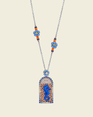 Keep Dancing Seahorse Necklace