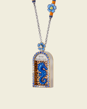 Keep Dancing Seahorse Necklace