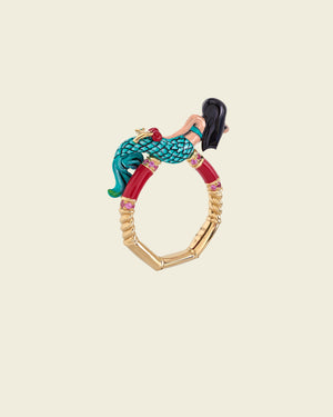 The Mermaid Has Her Cherries Ring