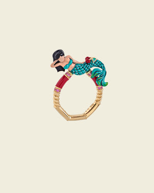 The Mermaid Has Her Cherries Ring