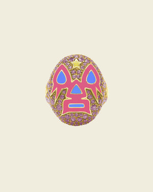 The Pink Superstar Ring