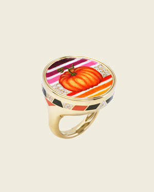 Pumpkin Of Two Halves Ring